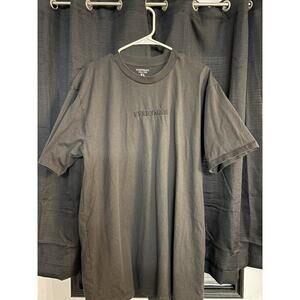 Everyman Black T Shirt XL Tall Tee 100% Cotton
